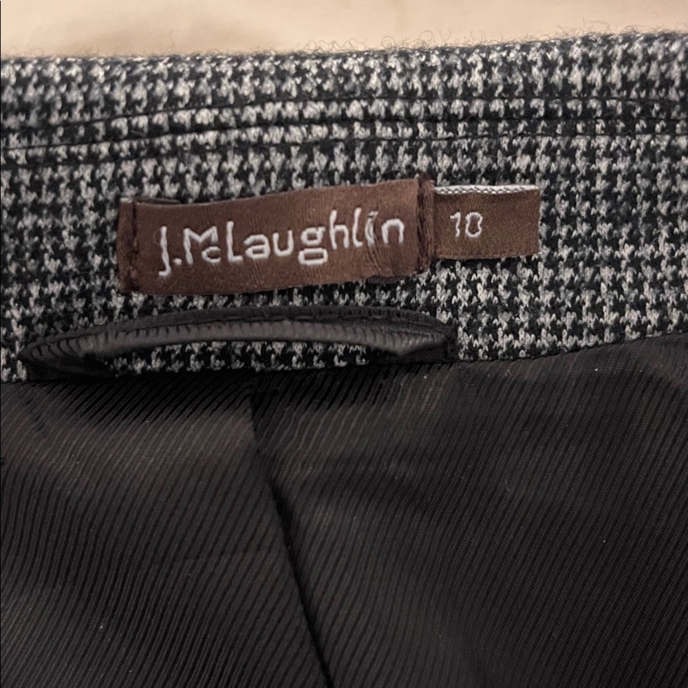 J. McLaughlin Houndstooth Blazer - Picture 2 of 6